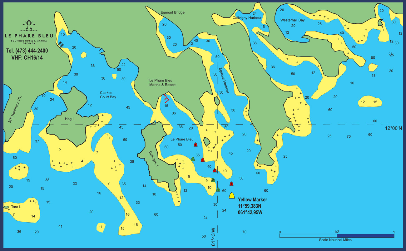 Marina Le Phare Bleu Approach